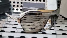 New Vogue 0VO4302S 280/5A Sunglasses Gold-White w/ Light Brown Gold Mirrored