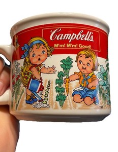 Campbell's Kids M'm! M'm! Good! Vegetable Garden Soup Mug VTG 1993 by West Wood