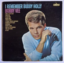 BOBBY VEE “I Remember Buddy Holly” Vinyl LP! 1963 Liberty Mono! VG+!!