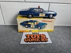 VINTAGE DINKY TOYS 252 PONTIAC PARISIENNE RCMP POLICE CAR DIECAST 1970.