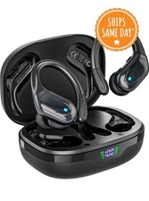 Wireless Earbuds Bluetooth Headphones 80hrs Playback Ear Buds Power Display