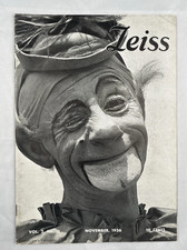 Vintage Zeiss Magazine Vol. 2 No. 11 – November 1936 – “The Clown Polidor” Cover