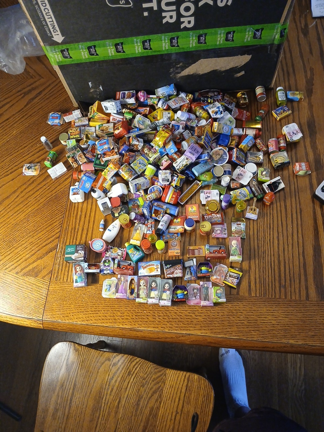 Zuru Mini Brands  Lot of Over 250+Mixed Toys, Access,Disney, Star Wars Toy Story