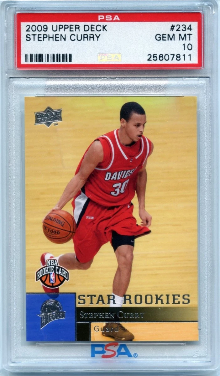 Stephen Curry Basketball Grade 10 Rookie Sports Trading Cards