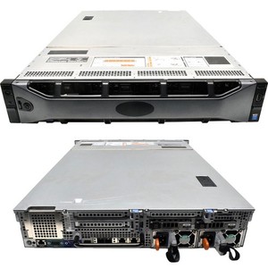 Dell PowerEdge R730xd Server 2U ohne CPU & RAM 2xKühler 12x3.5"+ 2x2,5" H330mini