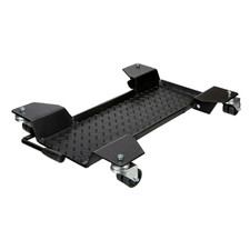 Carrello moto cavalletto centrale 350kg pedana antiscivolo ruote girevoli Lampa