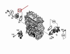 MERCEDES-BENZ CITAN W415 Motorwasserpumpe A2002000001 NEU GENUINE