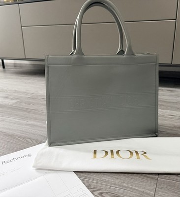 Dior Book Tote Lammleder