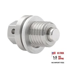 VOTEX - Made in USA - Stainless Steel Neodymium Magnetic Oil Drain Plug fits