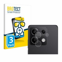 3X Panzerfolie Schutzglas Xiaomi Redmi Note 13 Pro 5G (Nur Kameraschutz)