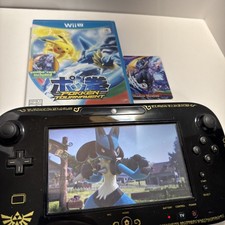 Pokken Tournament Wii U With Shadow Mewtwo Amiibo Card Mew 2 II Tested No Manual