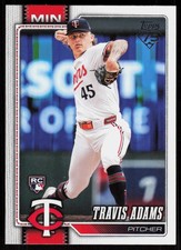 2026 Topps Series 1 Celebration Travis Adams RC #149 Minnesota Twins