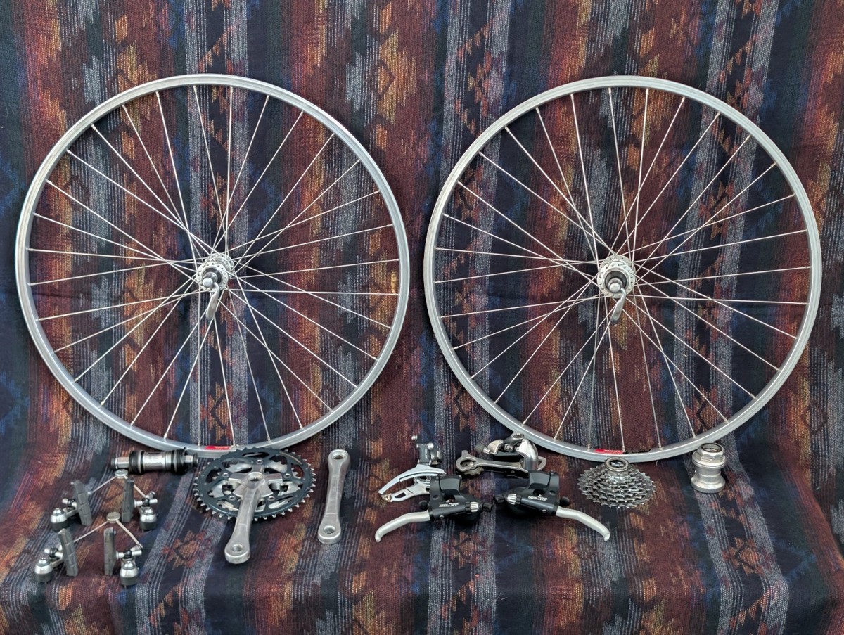 Vintage Shimano Deore XT M737 Complete Mountain Bike Build Kit