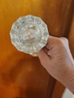 12 POINT CRYSTAL GLASS 2" DOOR KNOB SET — photo 2
