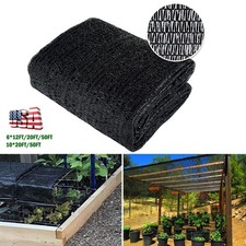 Sun Shade Cloth Garden Mesh Netting Cover with Grommets for Pergola Patio Plants