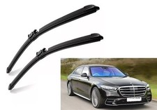  Adatto a Mercedes Classe S per 2014 al 2023 modello V222 W222 set spazzole tergicristallo anteriori