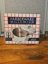 Farberware Stainless Steel Multi-Steamer A2724 - 2, 3 and 4 Quart Pan/Pot
