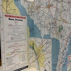 New Jersey Esso Road Maps: 1956-57, 1959, & 1964 Good Shape. 1964 Tears At Folds — photo 4