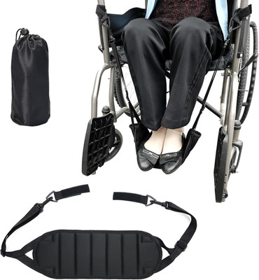 Wheelchair Footrest Hammock, Adjustable Hanging Foot Sling for Foot Rest Replace