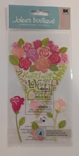 RARE Jolee's Bouquet Of Love Valentine's Day Flowers Scrapbooking Stickers