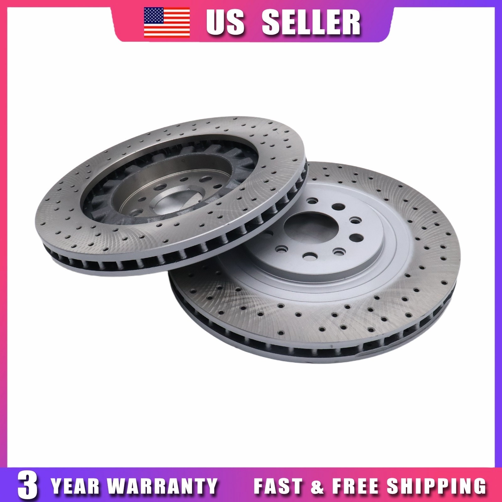 Maserati Ghibli 2014 Front Brake discs 2 pcs P/N 670030935