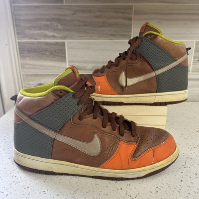 Size 11 - Nike Dunk Premium High Orange