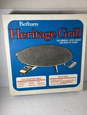 Bethany Heritage Grill 730 Textured Aluminum Finish Lefse Baker - NEW OPEN BOX