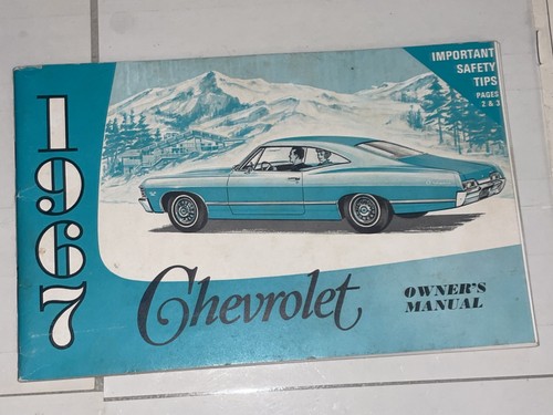 Lot of 5 1960s Chevy Books Magazines Brochures Owners Guides - Picture 4 of 11