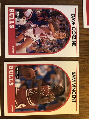 MICHAEL JORDAN🔥 1989-90 AROS🔥JUEGO DE EQUIPO Chicago Bulls🔥Pippen Grant🔥Último baile - Imagen 8 de 12
