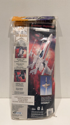 VINTAGE ESTES STAR WARS X-WING FIGHTER UNASSEMBLED FLYING MODEL ROCKET KIT