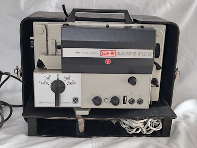 Eumig MARK-S-710 D Tonprojektor für 8mm Filmformate Super 8 Film Lautsprecher 