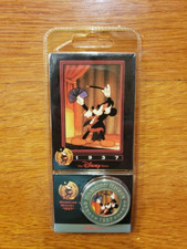 Disney Decades Coin and Card #6 "1937 Magician Mickey" Mouse NIB