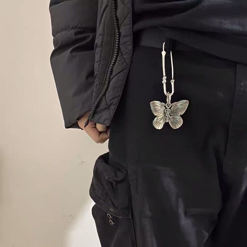 RAF SIMONS 蝶 ロゴ ネックレス RAF SIMONS 蝶 ロゴ ネックレス