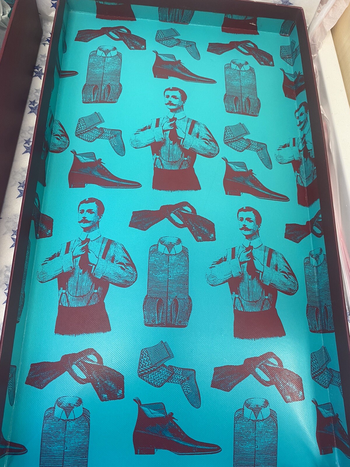 NEW! TM Lewin 16" cotton lilac/pink stripe shirt, silk paisley tie and