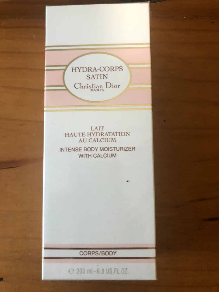 Christian Dior Hydra Corps Satin Body Moisturizer with Calcium New in Box Discon