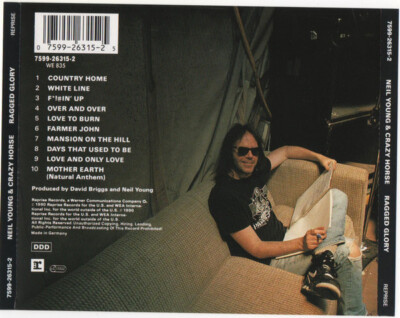 Neil Young + Crazy Horse Ragged Glory CD, Album 1990 Grunge