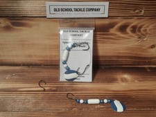 2-Hook Floating Crawler Harness - Size #2 Colorado Blade - 4'/48 -15lb- #4 Hooks