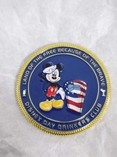 WALT DISNEY DAY DRINKERS CLUB”CHEERS TO ALL THAT SERVED”CHALLENGE COIN