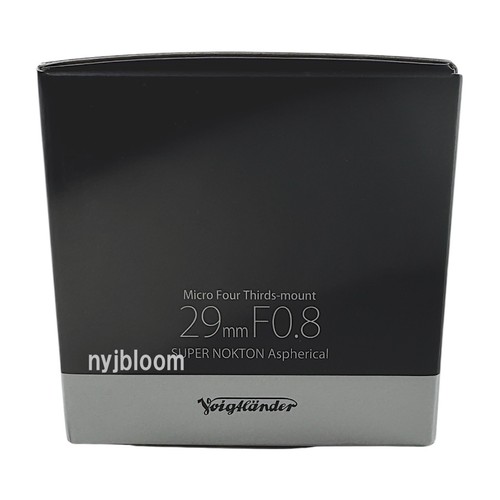 New Voigtlander Super NOKTON 29mm f/0.8 Aspherical Lens Micro Four Thirds Mount - Picture 5 of 6