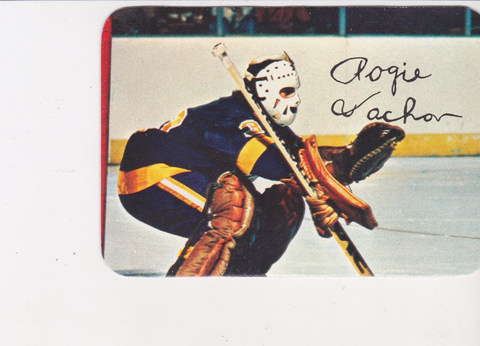 1977 TOPPS Glossy #21 ROGATIEN VACHON Los Angeles Kings