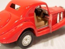 Mercedes Benz 540K 1936 Car Red Roadster Coupe w/Opening Doors 1/43 Free Ship