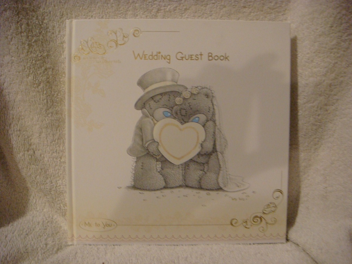 Me To You Tatty Teddy Wedding Guest Books Wedding Albums to choose from