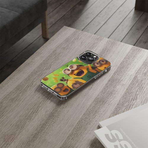 Minions Clear Phone Case, Fun Phone Cover, Kids Gift, Birthday Present, Minion - Picture 90 of 153