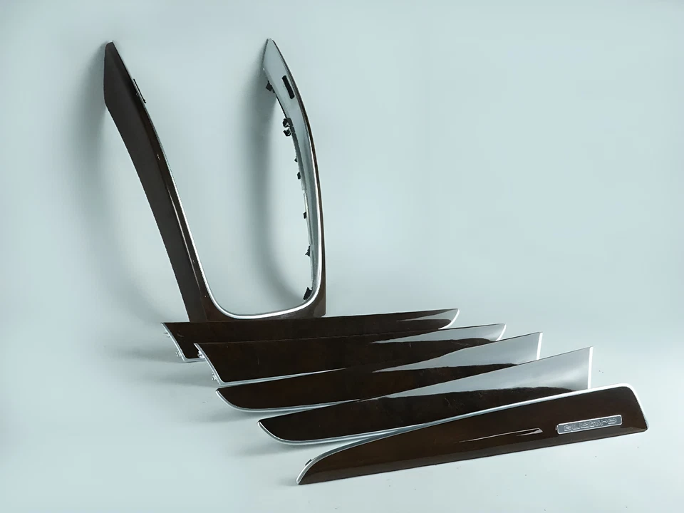 Audi Q5 8R 2009-2012 embellecedor panel cubierta puerta tablero interior estilo madera Foto 3 de 4