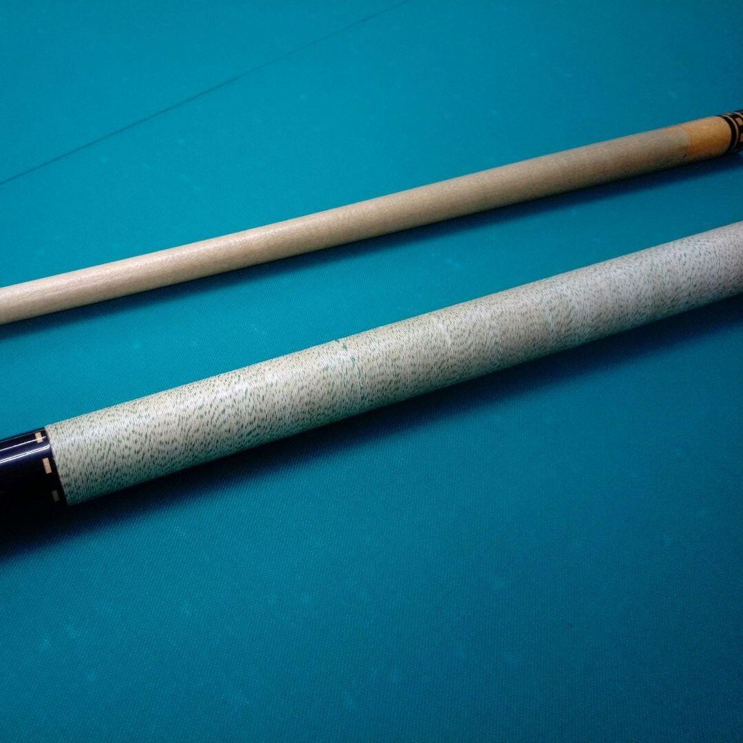 Huebler JANUARY 1988 Custom Cue Billiard Used Vintage used from