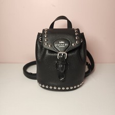 Coach CL458 Silver/Brown Black Signature Canvas Amelia  display picture 3