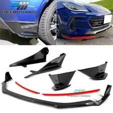 Fits 22-25 Subaru BRZ Coupe 2DR STI EPDM Front Lip Cover Rear Apron Side Strake