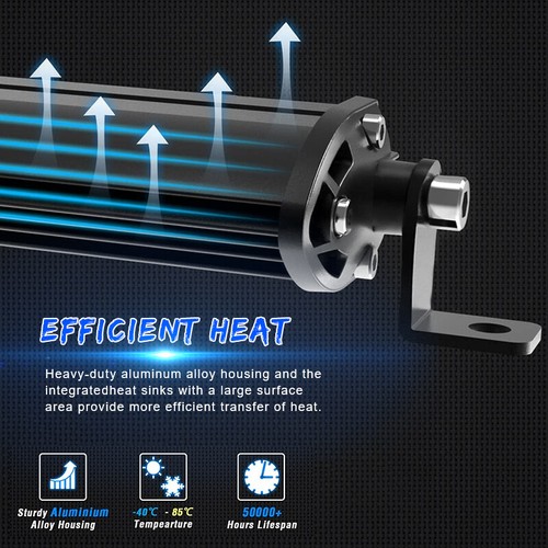 42'' inch LED Light Bar +22"+4" Pods Combo Kit for Jeep Wrangler JK TJ YJ CJ 40" - Picture 21 of 24