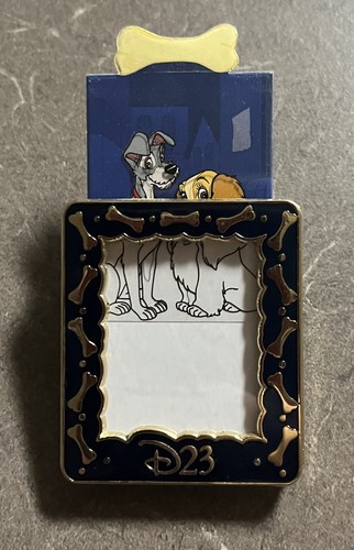 Disney’s Lady And The Tramp D23 2013 Commemorative Collection Frame Portrait Pin