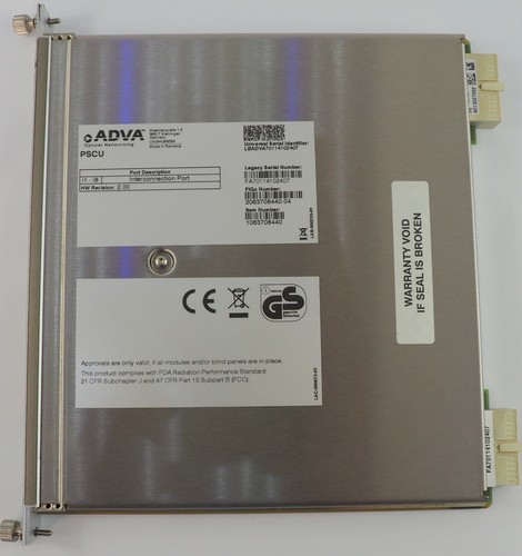 ADVA PSCU Passive Shelf Control Unit 1063708440 - 第 1/4 張圖片